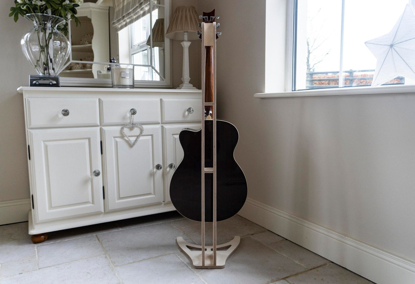 Bespoke Guitar and Instrument Hanging Stand Made In Ireland - Caulfield Composites