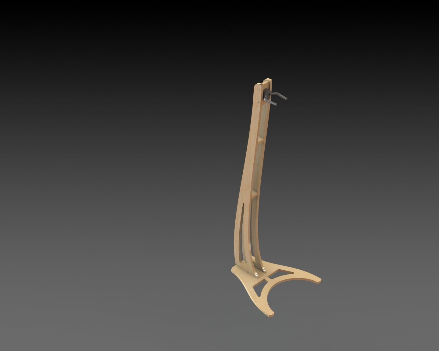 Bespoke Guitar and Instrument Hanging Stand Made In Ireland - Caulfield Composites