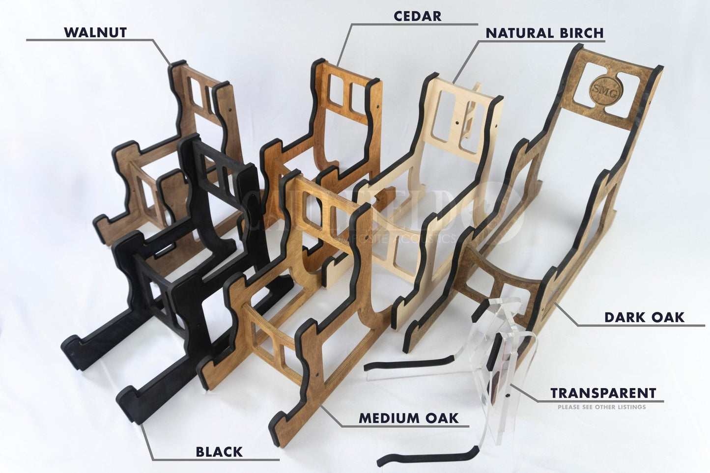 Guitar + Ukulele Stand - Caulfield Composites Standard Natural Birch