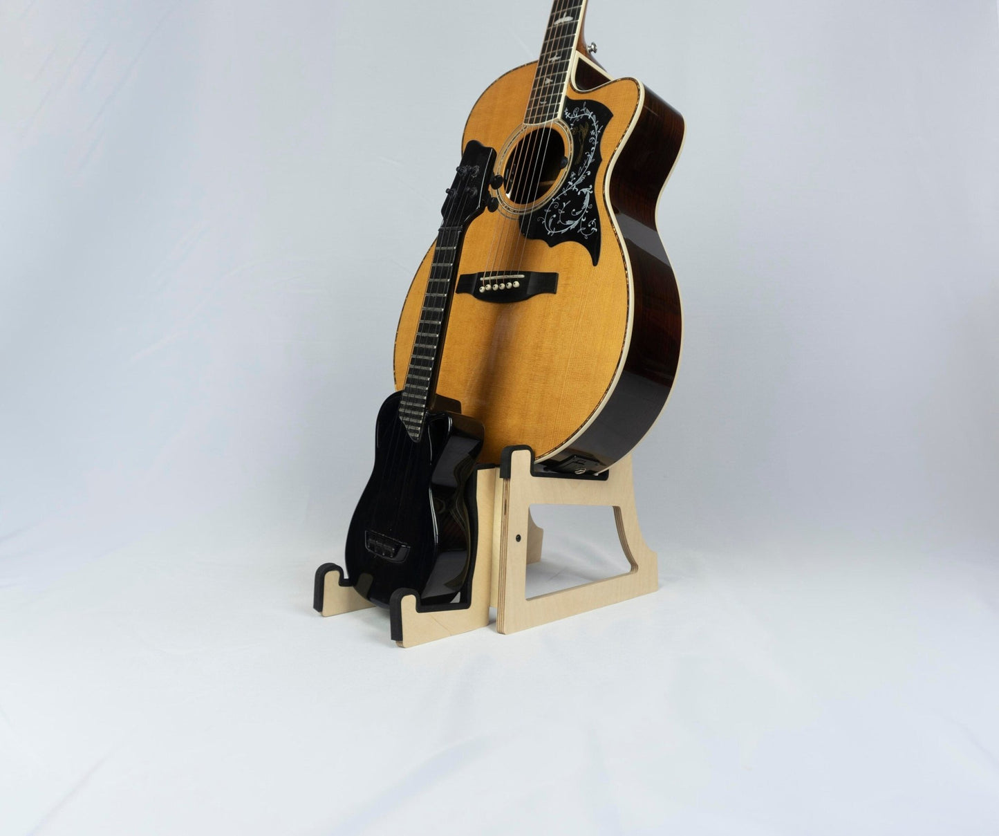 Guitar + Ukulele Stand - Caulfield Composites Standard Natural Birch