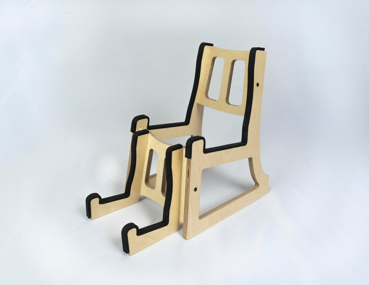 Guitar + Ukulele Stand - Caulfield Composites Standard Natural Birch