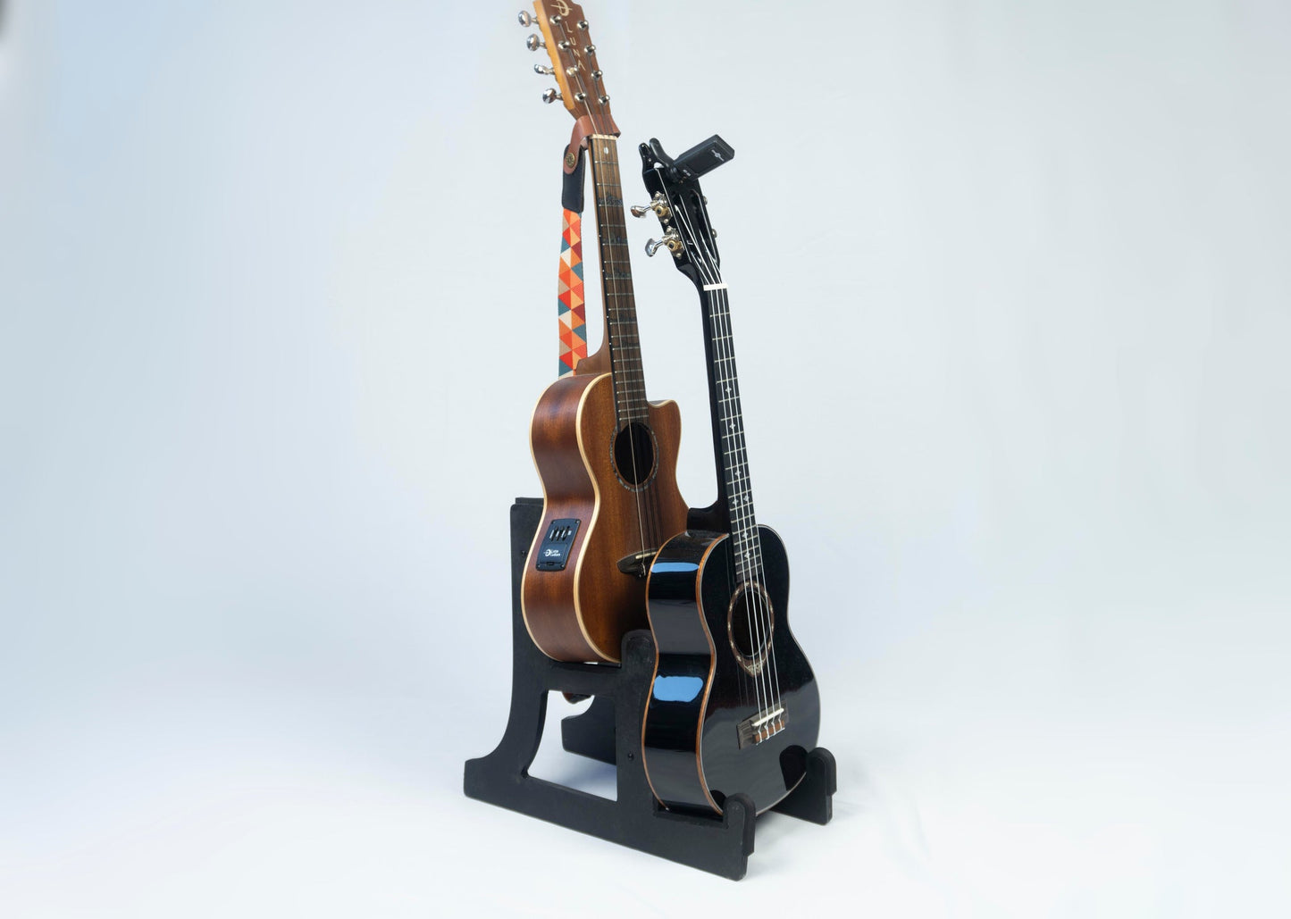 Small Double Instrument Stand, Ukulele Mandolin Violin Etc. - Caulfield Composites