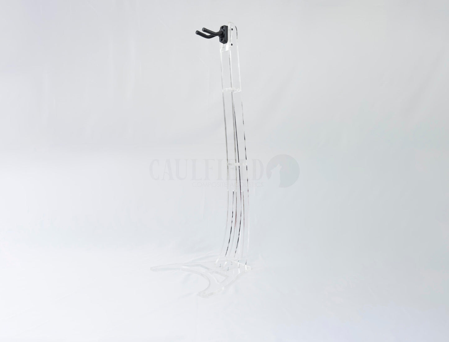 Transparent Guitar Hanging Stand - Bulletproof Polymer Glass, Made to order, Ireland