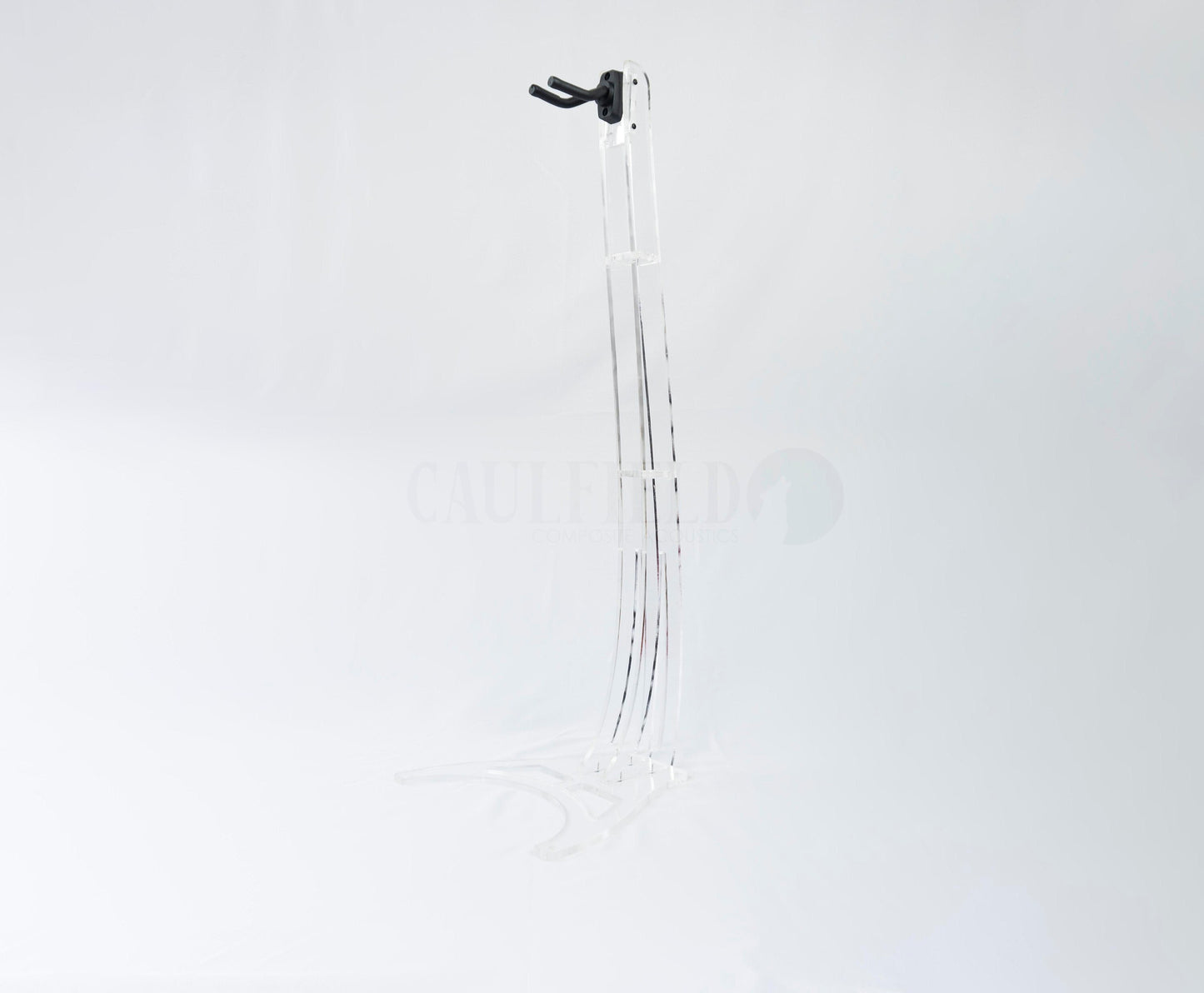 Transparent Guitar Hanging Stand - Bulletproof Polymer Glass, Made to order, Ireland