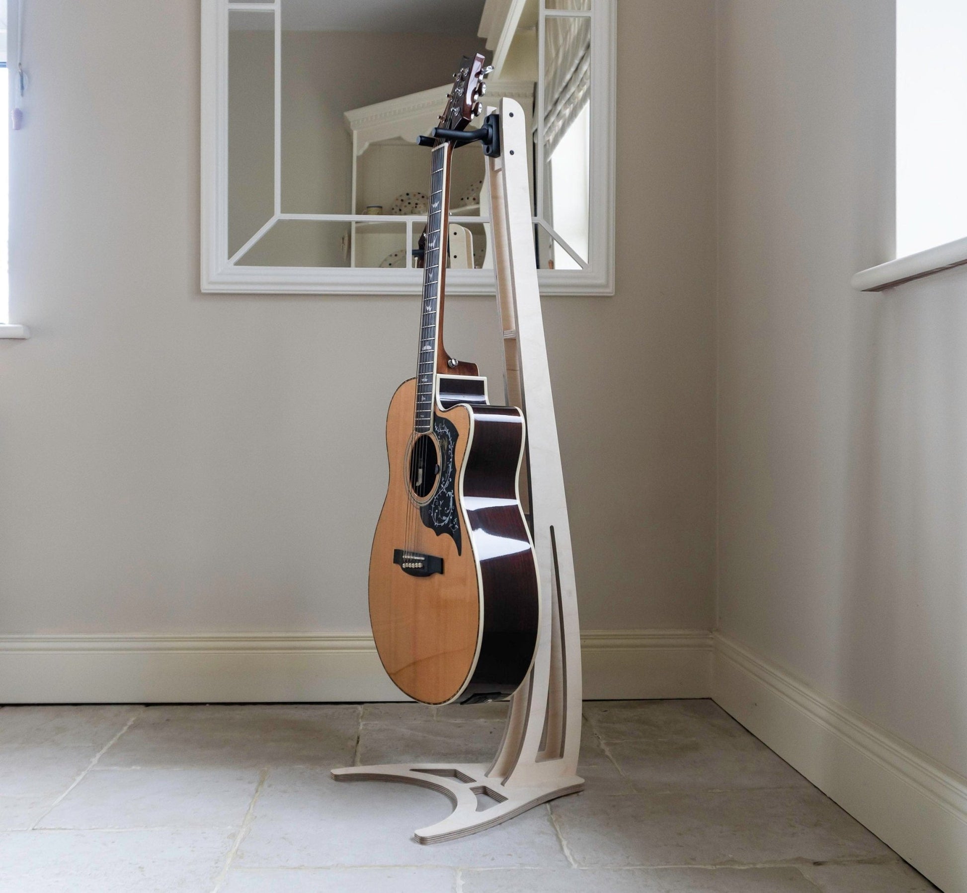 Bespoke Guitar and Instrument Hanging Stand Made In Ireland - Caulfield Composites