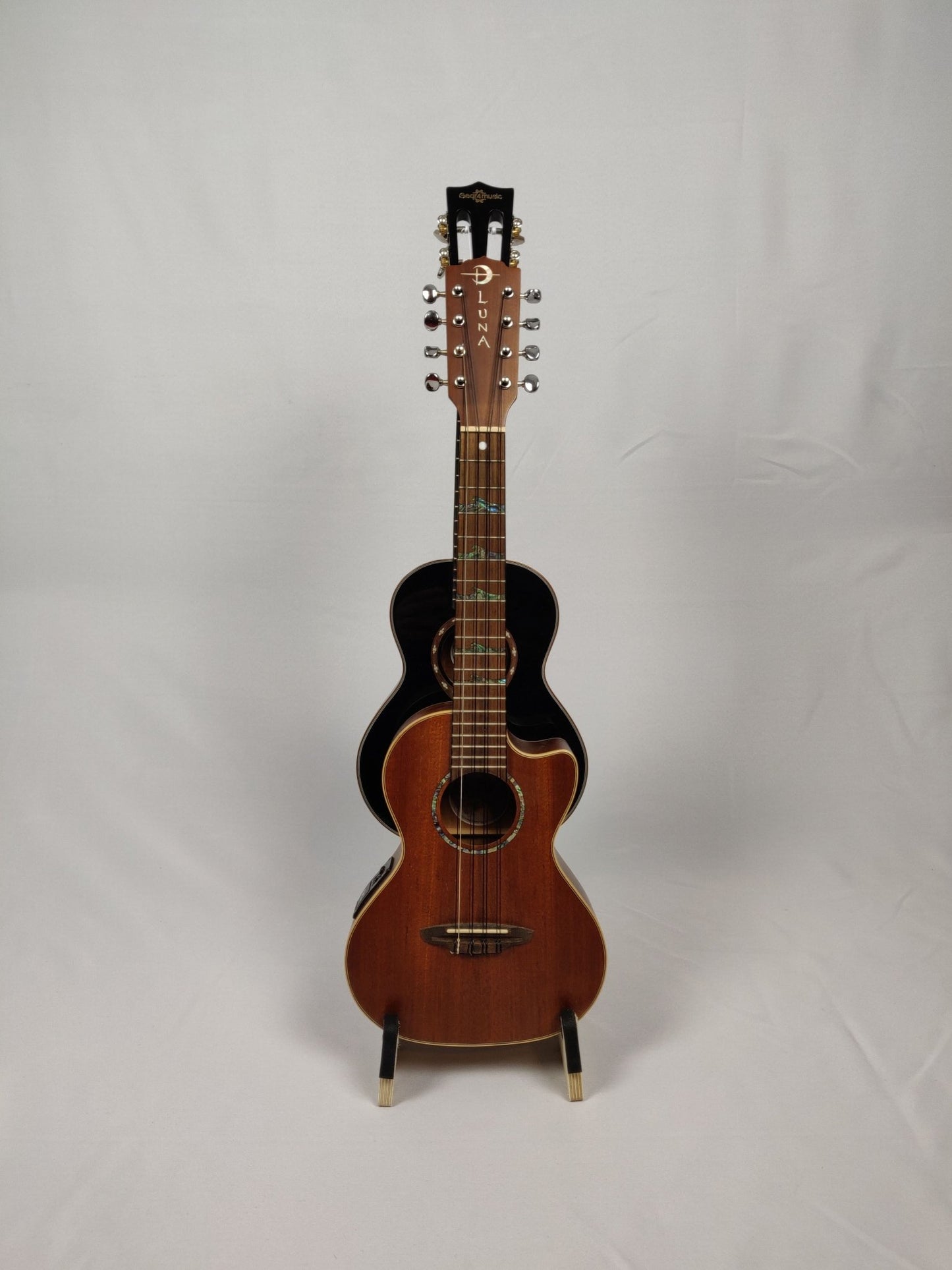 Small Double Instrument Stand, Ukulele Mandolin Violin Etc. - Caulfield Composites