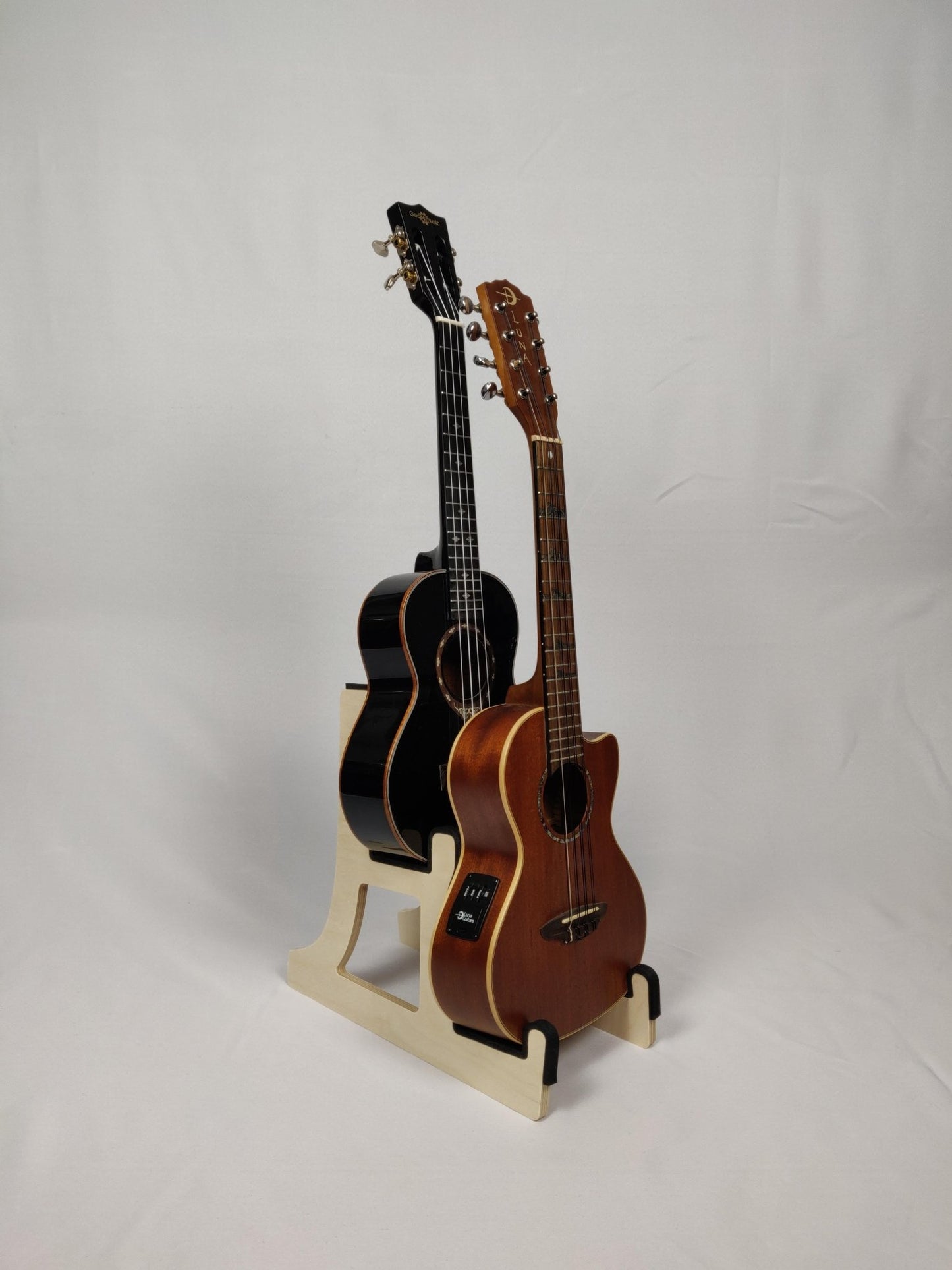 Small Double Instrument Stand, Ukulele Mandolin Violin Etc. - Caulfield Composites